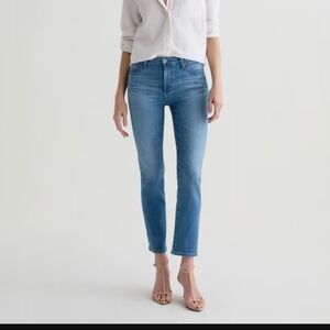 AG The Prima Crop Mid-Rise Cigarette Jean 24R